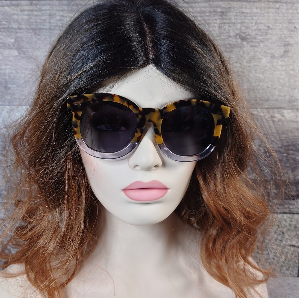 Karen Walker Tortoise Shell Gradient Sunglasses